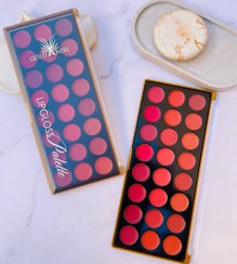 تصویر پالت رژلب ۲۴ رنگ 