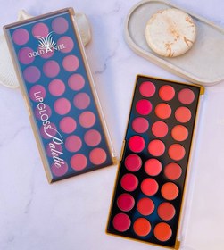 تصویر پالت رژلب ۲۴ رنگ 