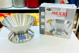 تصویر ترازو آشپزخانه مکسی کاسه دار تمام استیل 
