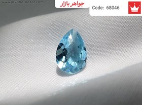 تصویر نگین توپاز درخشان کد 68046 