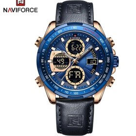 تصویر ساعت لاکچری مردانه نیوفورس مدل ۹۱۹۷L - آبی ا Men's luxury watch Newforce model 9197L Men's luxury watch Newforce model 9197L