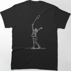 تصویر تیشرت ورزشی با طرح فیگور - M / سفید 