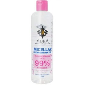 تصویر آب پاک‌ کننده آرایش صورت آدرا (Adra) مناسب پوست های خشک و حساس حجم 300 میلی‌ لیتر ا شوینده آدرا شوینده آدرا
