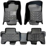 تصویر کفپوش ۵ بعدی مناسب سانتافه IX45 ردیف سوم 