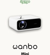 تصویر ویدیو پروژکتور شیائومی مدل wanbo mini Video projector Xiaomi model wanbo mini