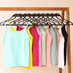 تصویر تاپ دو بندی رنگی ساده 