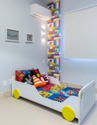 تصویر تخت کودک مدل ماشینی ۲ 