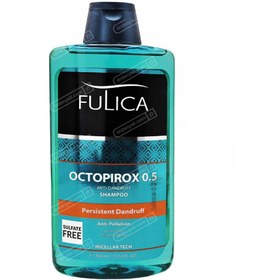 تصویر شامپو ضد شوره و فاقد سولفات مدل Octopirox حجم 400میل فولیکا Fulica Octopirox Anti Dandruff Shmapoo 400ml