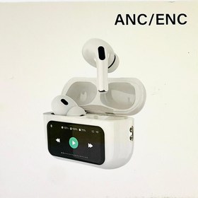 تصویر هندزفری بلوتوثی با صفحه نمایش لمسی ANC/ENC مدل Apro-01 