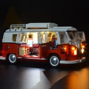 تصویر کیت نور بدون لوگو LED Briksmax BX001 برای وانت کمپر LEGO® Volkswagen T1 10220 