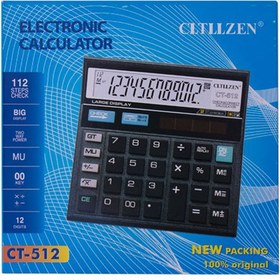 تصویر ماشین حسابCT-512 ماشین حسابCT-512
