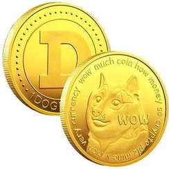 تصویر سکه دکوراتیو دوج کوین | dogcoin 