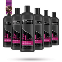 تصویر 6 عدد شامپو ترزمی tresemme مدل حجم دهنده volume حجم 828 میلی لیتر 