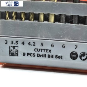 تصویر مته باس مدل Drill Bit Set مخصوص چوب ودیوار مجموعه 9 عددی 