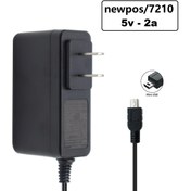 تصویر شارژر دستگاه کارتخوان NEWPOS7210 دارای سری شارژر 5 ولت 2 آمپر 