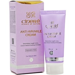 تصویر کرم ضد چروک بالای ۴۰ سال سینره Cinere Anti-Wrinkle Cream For Mature Skin 40 ml