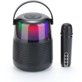 تصویر اسپیکر بلوتوثی قابل حمل آکو مدل AS-17 Ako AS-17 portable bluetooth speaker