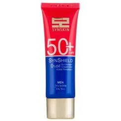 تصویر کرم ژل ضد آفتاب ساین اسکین مدل Synshield با SPF50 مناسب پوست چرب آقایان حجم 50 میلی لیتر 