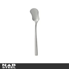 تصویر قاشق بستنی خوری ناب استیل 6 پارچه مدل فلورانس استیل مات nabsteel ice cream scoop model florence 6 pieces matte steel