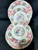 تصویر بشقاب شیرینی گل ترمه 