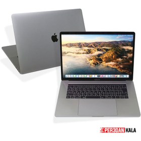 تصویر مک بوک پرو 2017 استوک اپل 15.4 اینچی رتینا تاچ بار 4GBگرافیک Apple MacBook Pro 2017 cori7 16GB 