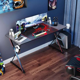 تصویر میز گیمینگ یوریکا Eureka Gaming Desk X55 