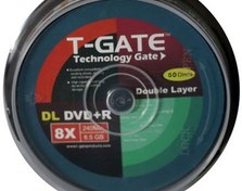 تصویر دی وی دی پرینتیبل ناین 9 گیگ 50 عددی ( T-GATE) 