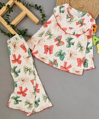 تصویر ست راحتی دخترونه طرح پاپیون 