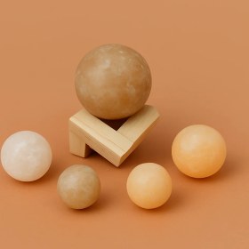 تصویر گوی ماساژ نمک سایز 6 