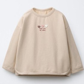 تصویر تیشرت نوزاد بژ روشن زارا 1037/555/052 