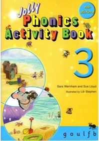 تصویر دانلود کتاب Jolly Phonics Activity book 3 کتاب انگلیسی کتاب فعالیت صدا و پژوهی نشاط 3