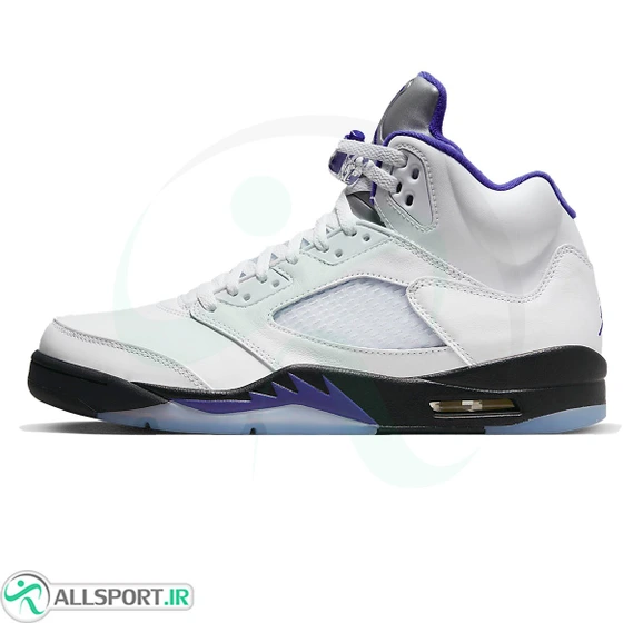 jordan 5 white purple