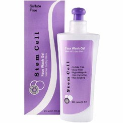 تصویر ژل شستشوی صورت مناسب پوست نرمال تا خشک 200میل استم سل Stem Cell Face Wash Gel For Normal To Dry Skin 200ml