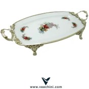 تصویر سینی تشریفات نقره ای لمونژ – VCHI129 