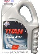 تصویر روغن موتور خودرو فوکس مدل Titan 5w-40 Supersyn حجم 4 لیتر 