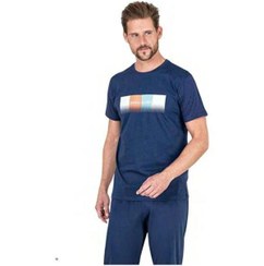 تصویر ست پیژامه مردانه آستین کوتاه طرح دار | پیر کاردین Pierre Cardin P-000000000000008482 