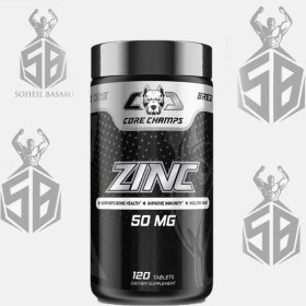 تصویر قرص زینک کورچمپس CORE CHAMPS ZINC 