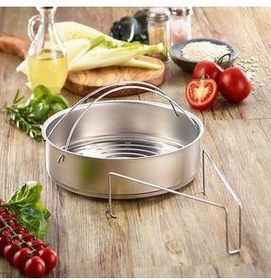 تصویر Fissler دستگاه بخار 26 سانتی متر Fissler Buharda Pişirme Aparatı 26 cm