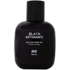 تصویر ادکلن مردانه نایس شیشه مکعبی بلک افغان مدل Nice Black Afgan حجم 100 میلی لیتر Nice Black Afghan Perfume 100 ml