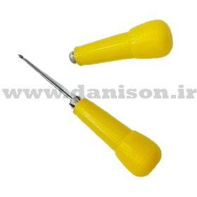 تصویر درفش پیچی پلاستیکی زرد 