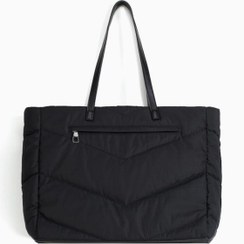 تصویر کیف دوشی پافری بزرگ برشکا (Bershka ) 