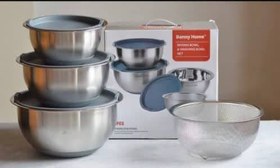 تصویر ست آبکش و لگن دنی هوم ۷ پارچه 