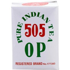 تصویر چای سیاه قلمی 505 هندوستان 500 گرمی Pure Indian Tea 505 Op 500gr