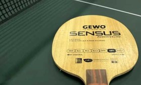تصویر چوب راکت سنسو پاور فیلینگ Gewo Table Tennis Blade Model Sensus Powerfeeling