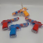 تصویر تفنگ چرخ دتده موزیکال 698 - زرد 