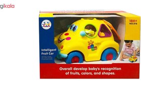 تصویر اسباب بازی ماشین فولوکس موزیکال Hola Toys baby car toy code:516/20