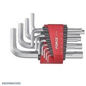 تصویر ست 11 عددی سری آچار آلن L فورس مدل FORCE 5116 