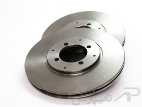 تصویر دیسک ترمز چرخ جلو پژو روآ ABS عظام کد ۳۱۸۶۰۰۴ 