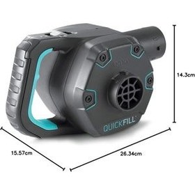 تصویر پمپ باد برقی اینتکس مدل 66644 پرقدرت 
