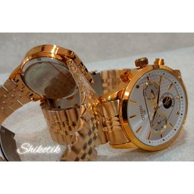 تصویر ساعت مچی زنانه و مردانه ست CITZEN مدل 21039 - مردانه 